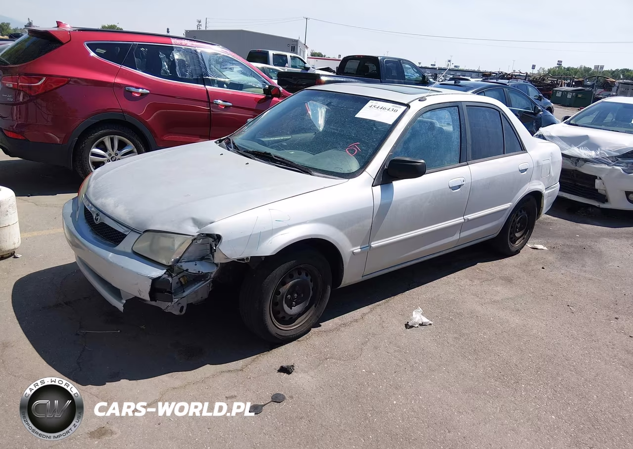 2000 Mazda Protege Dx-Lx VIN:JM1BJ2224Y0238977 - 2