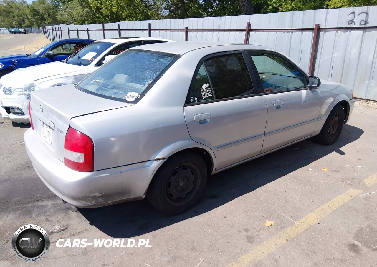 2000 Mazda Protege Dx-Lx VIN:JM1BJ2224Y0238977 - 4