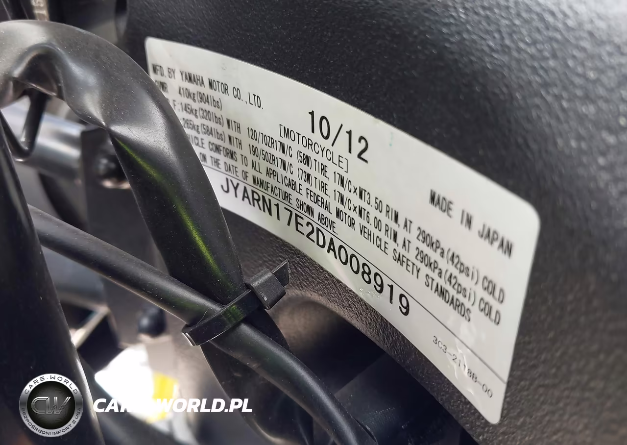 2013 Yamaha Fz1 S VIN:JYARN17E2DA008919 - 10
