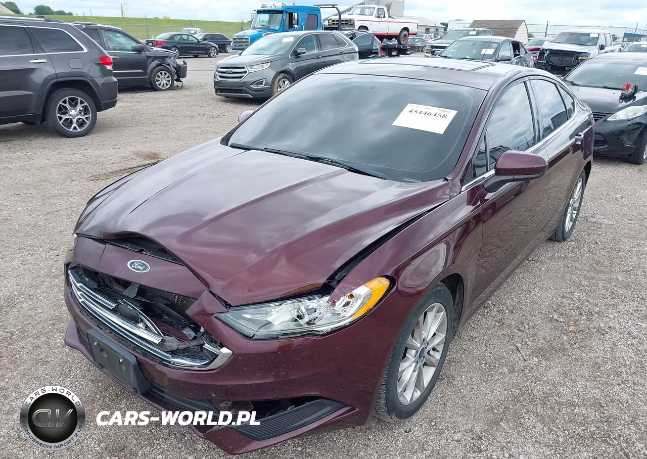 2017 Ford Fusion Se VIN:3FA6P0HD7HR262421 - 2
