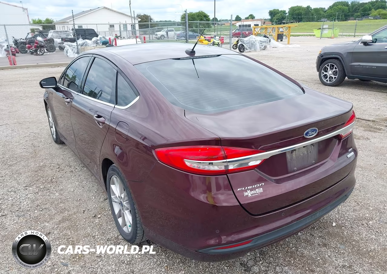 2017 Ford Fusion Se VIN:3FA6P0HD7HR262421 - 3