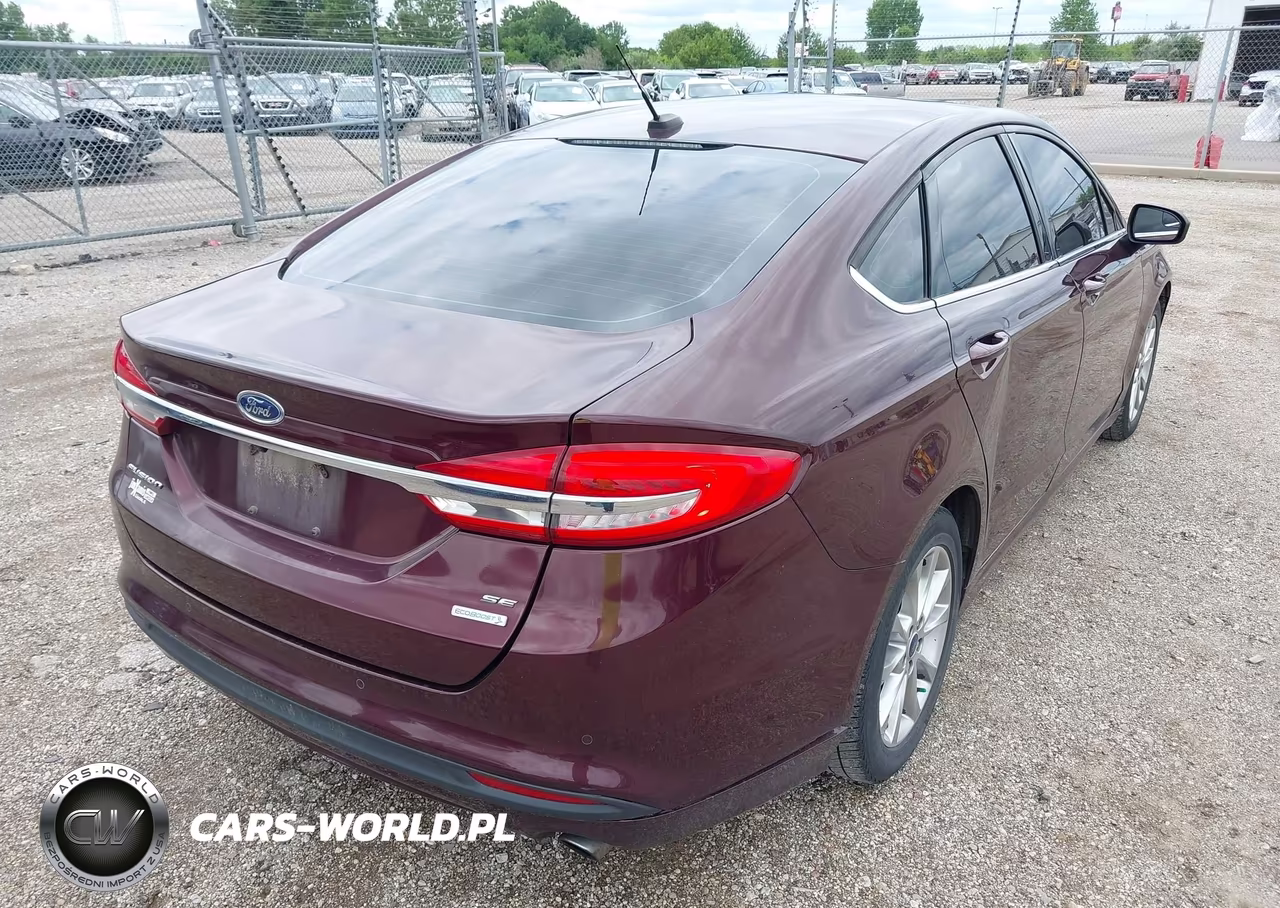 2017 Ford Fusion Se VIN:3FA6P0HD7HR262421 - 4