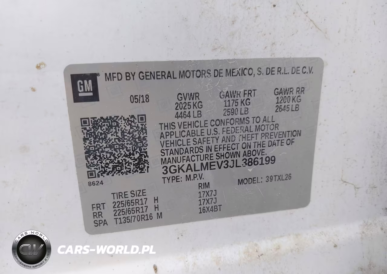 2018 GMC Terrain Sle VIN:3GKALMEV3JL386199 - 9