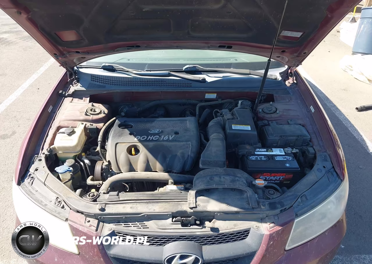 2008 Hyundai Sonata Gls VIN:5NPET46C28H399224 - 10