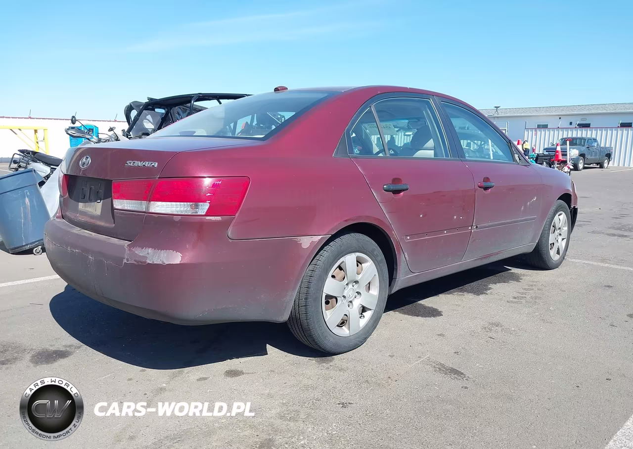 2008 Hyundai Sonata Gls VIN:5NPET46C28H399224 - 4