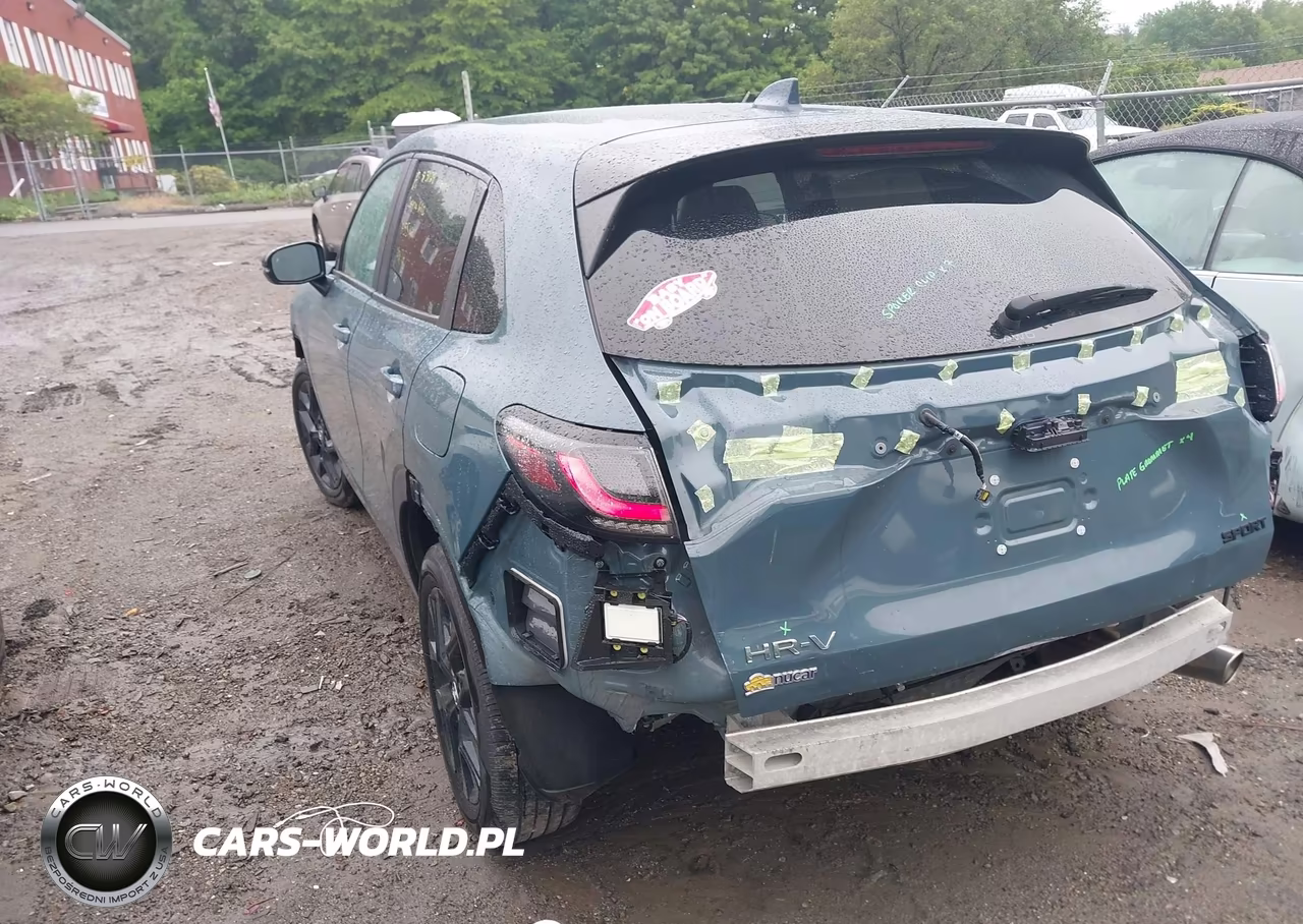 2025 Honda Hr-V Awd Sport VIN:3CZRZ2H52SM721729 - 3