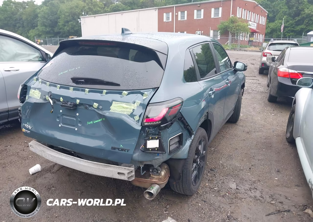2025 Honda Hr-V Awd Sport VIN:3CZRZ2H52SM721729 - 4