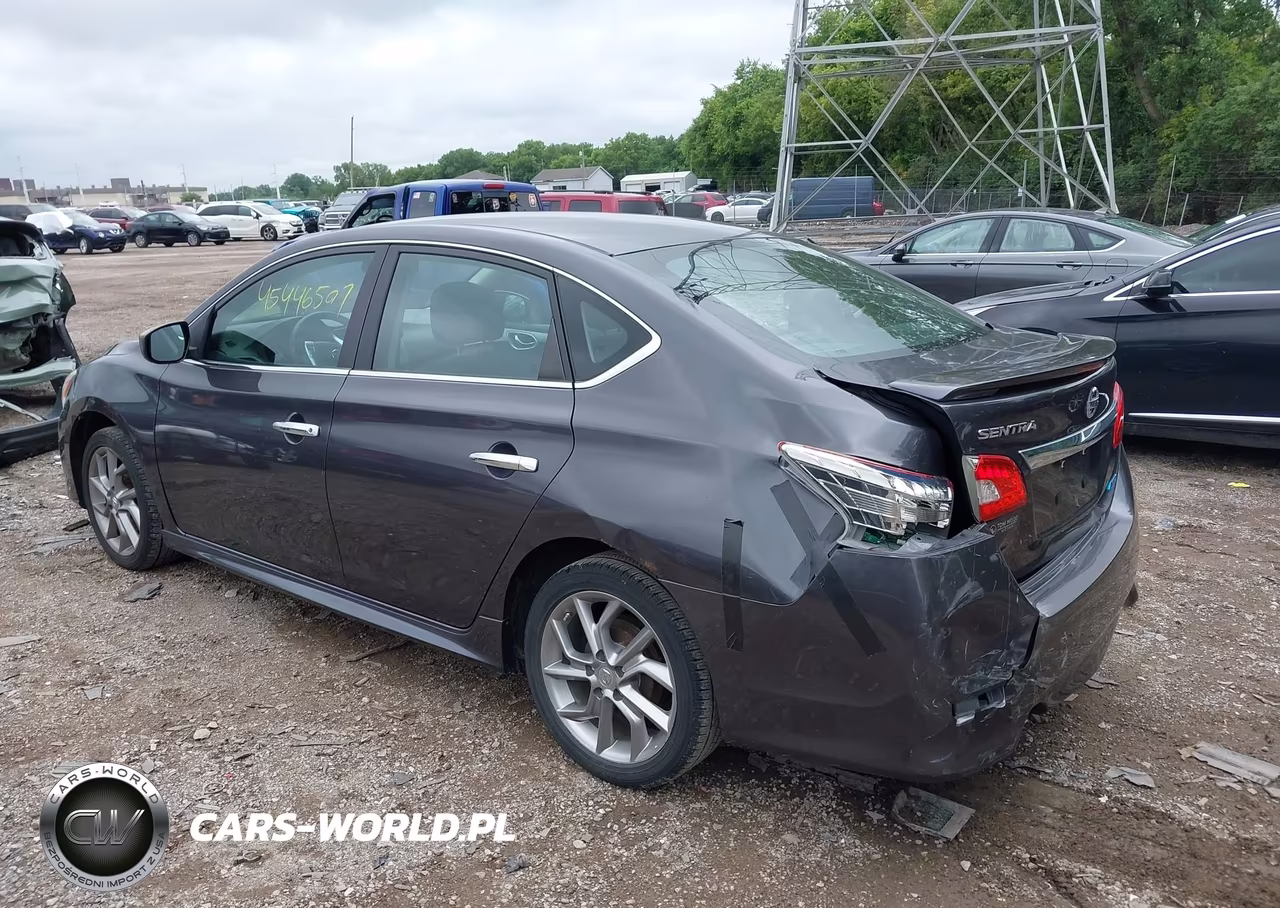 2013 Nissan Sentra Sr VIN:3N1AB7AP0DL799440 - 3