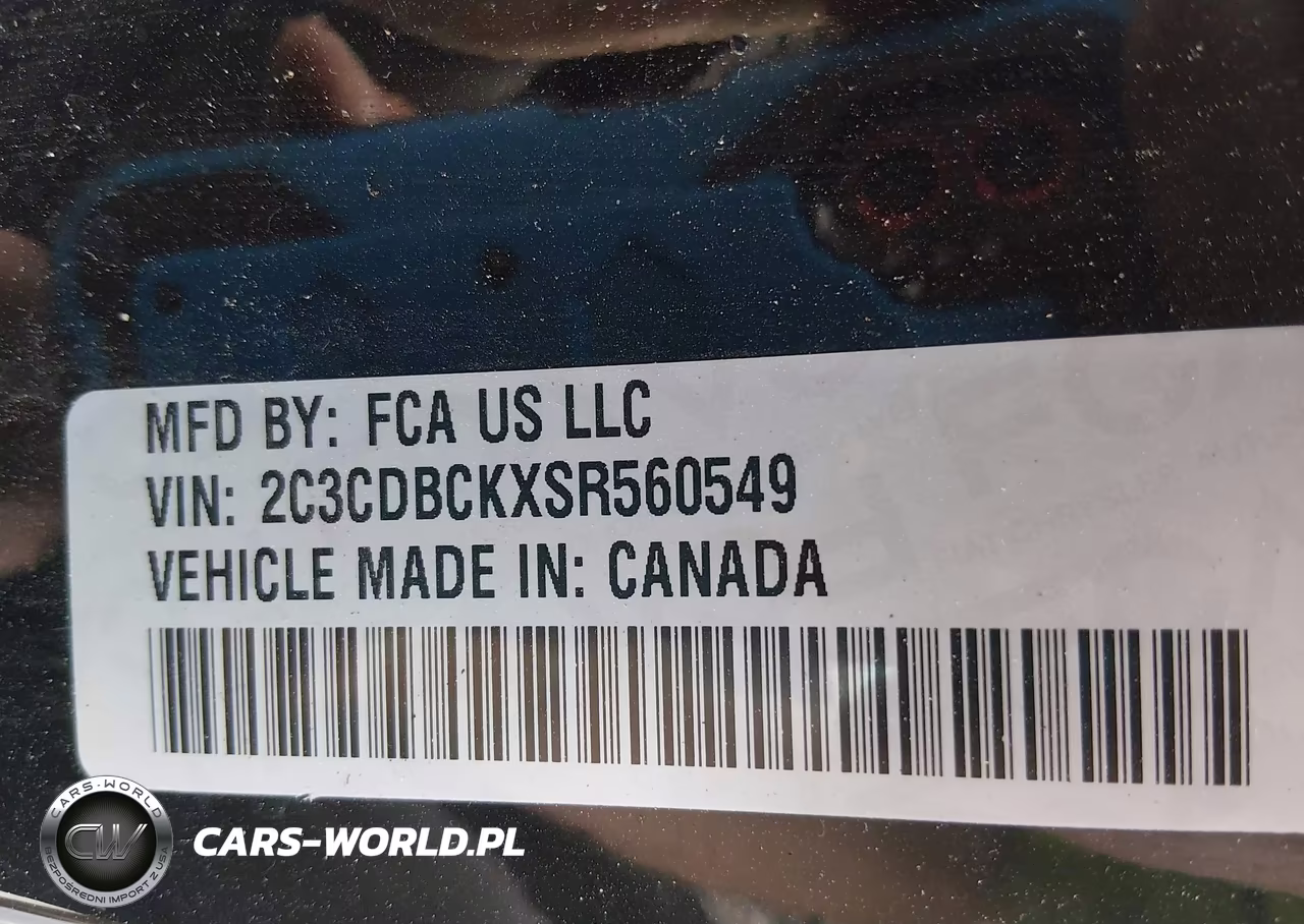 2025 Dodge Charger Daytona R-T Awd VIN:2C3CDBCKXSR560549 - 9