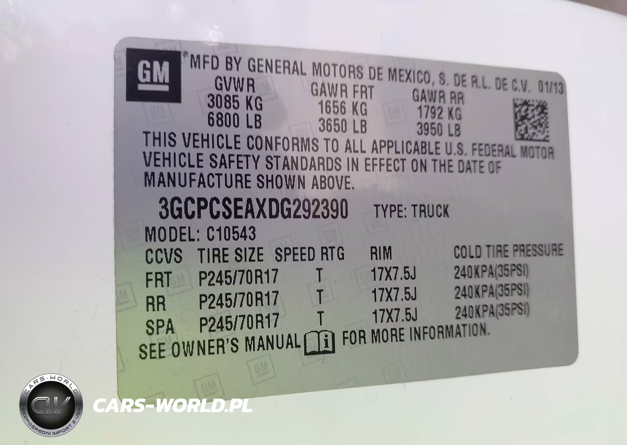 2013 Chevrolet Silverado 1500 Lt VIN:3GCPCSEAXDG292390 - 9