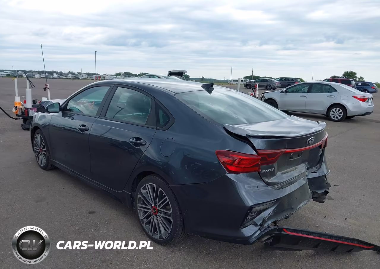 2021 Kia Forte Gt VIN:3KPF44AC8ME290533 - 3