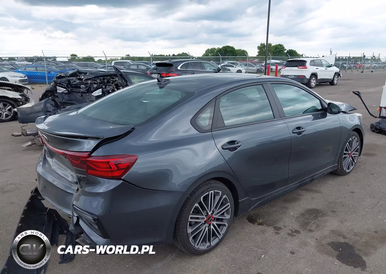 2021 Kia Forte Gt VIN:3KPF44AC8ME290533 - 4