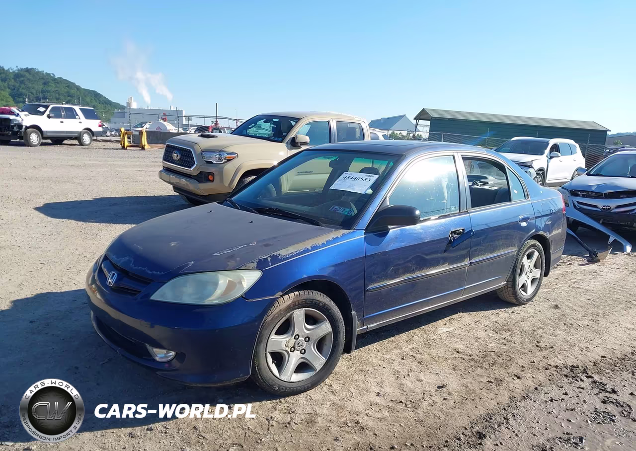 2004 Honda Civic Ex VIN:2HGES26714H512823 - 2