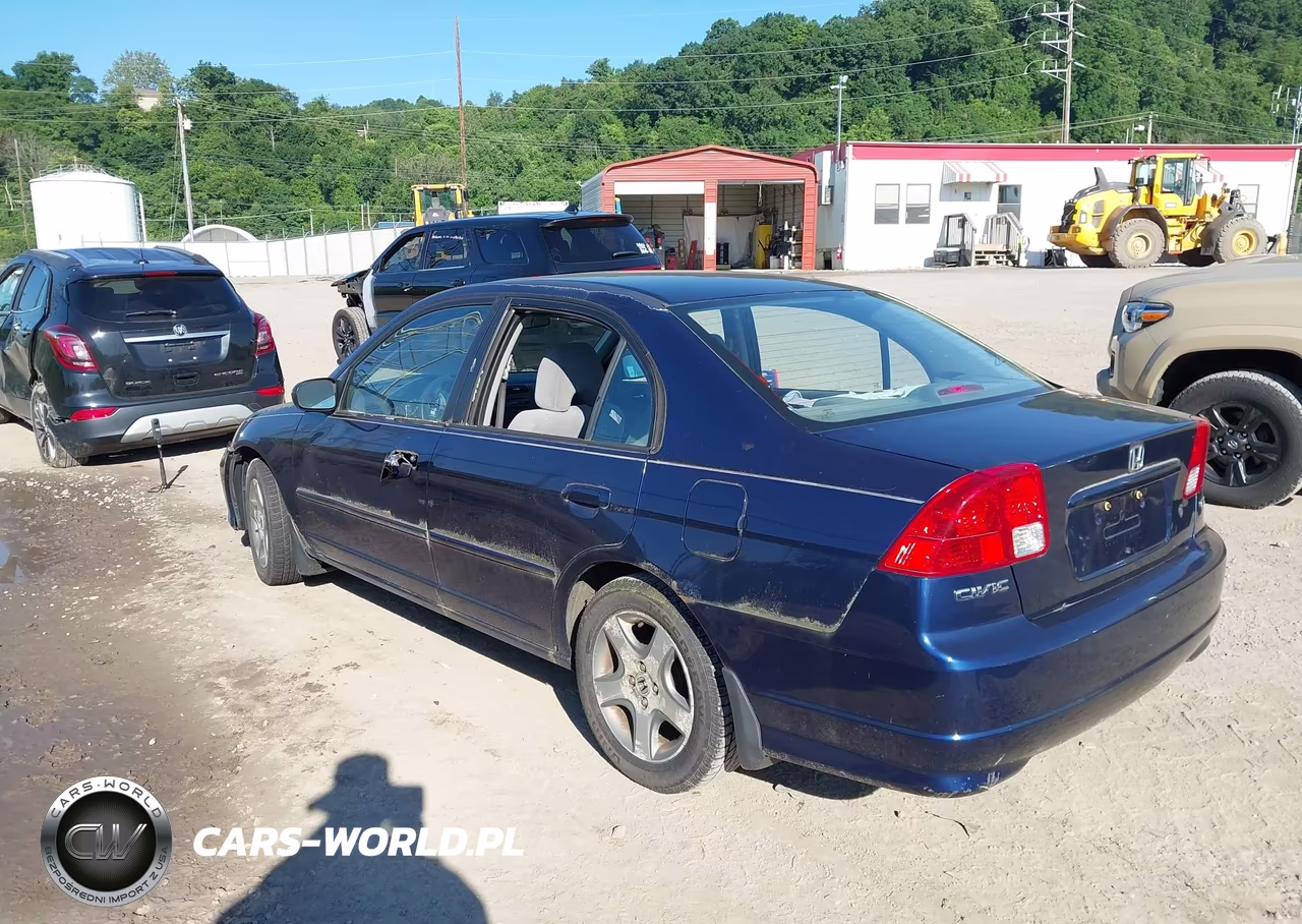 2004 Honda Civic Ex VIN:2HGES26714H512823 - 3