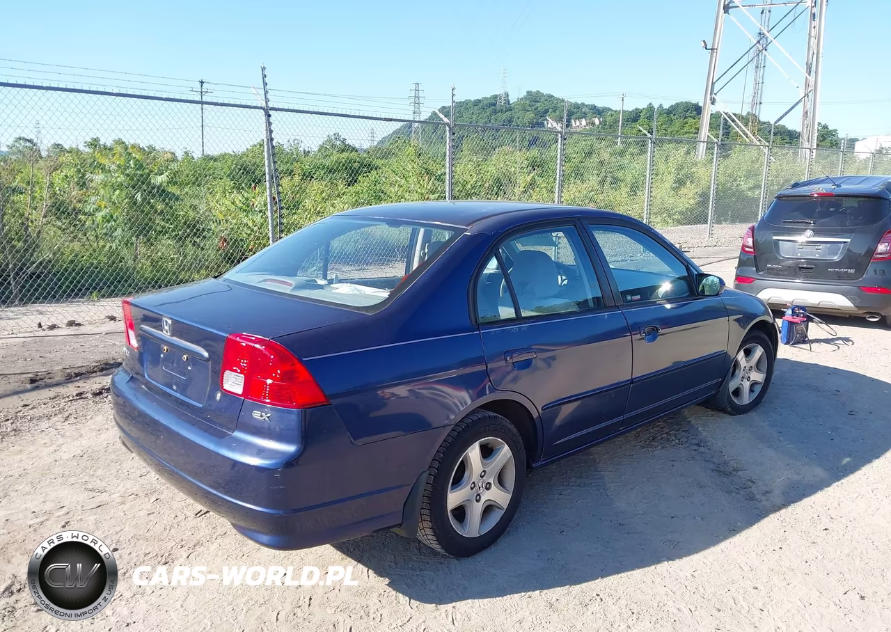 2004 Honda Civic Ex VIN:2HGES26714H512823 - 4