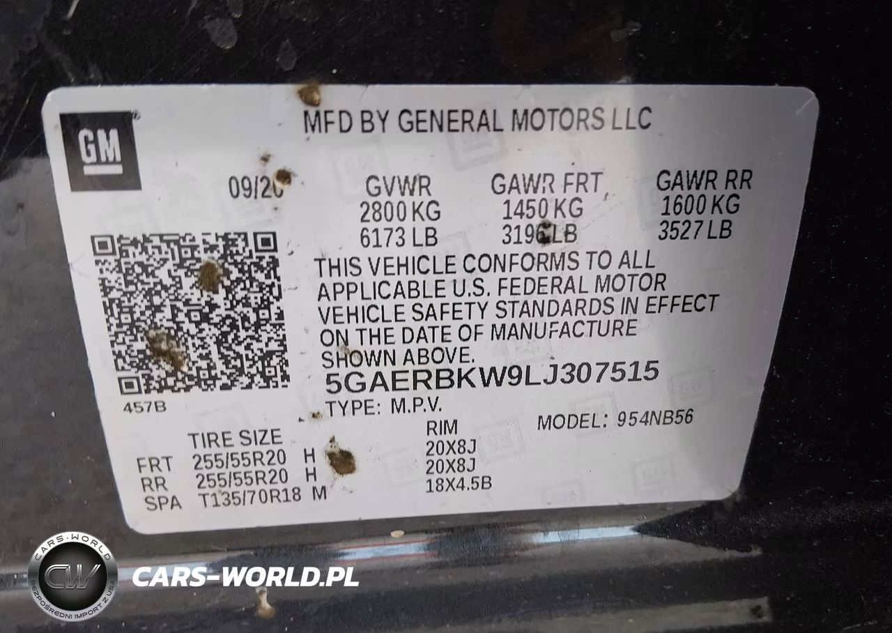 2020 Buick Enclave Fwd Essence VIN:5GAERBKW9LJ307515 - 9