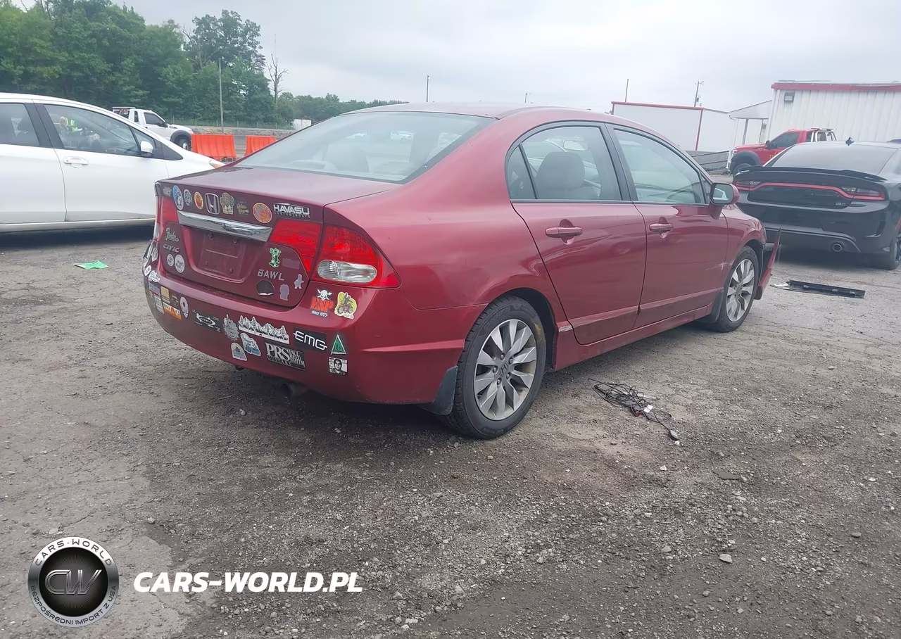2011 Honda Civic Ex-L VIN:2HGFA1F9XBH518295 - 4