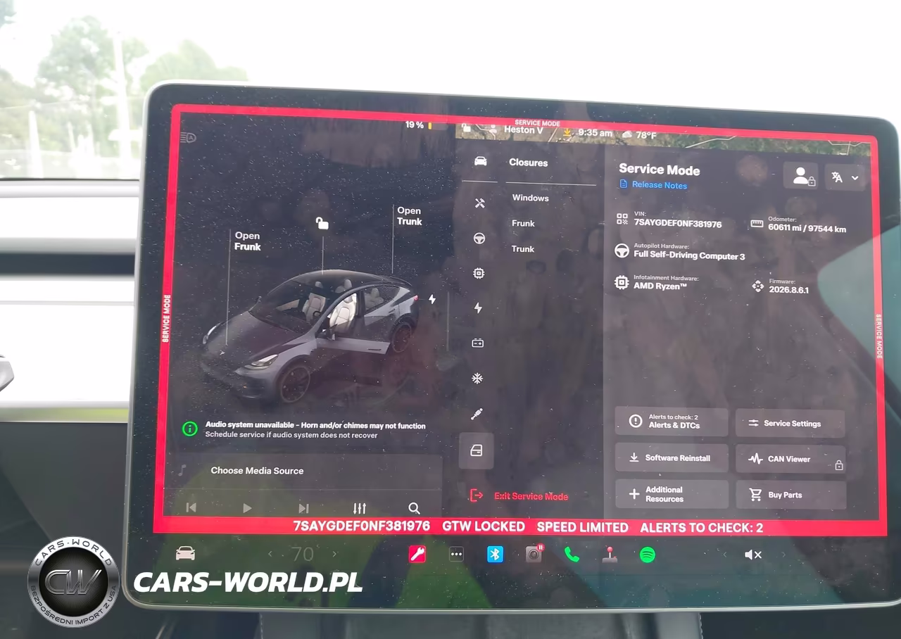 2022 Tesla Model Y Performance Dual Motor All-Wheel Drive VIN:7SAYGDEF0NF381976 - 18