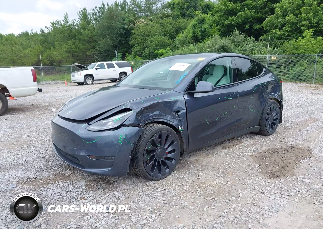 2022 Tesla Model Y Performance Dual Motor All-Wheel Drive VIN:7SAYGDEF0NF381976 - 2