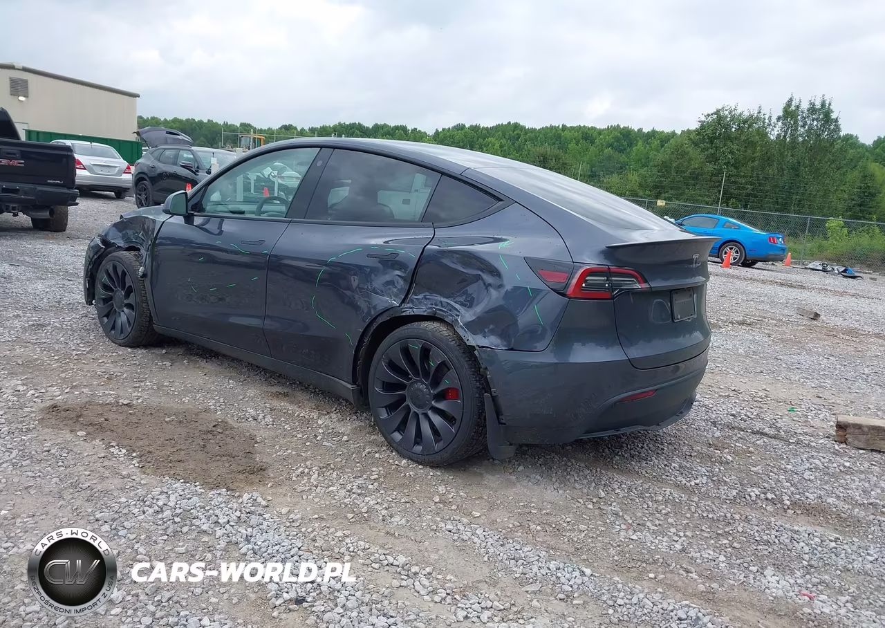 2022 Tesla Model Y Performance Dual Motor All-Wheel Drive VIN:7SAYGDEF0NF381976 - 3