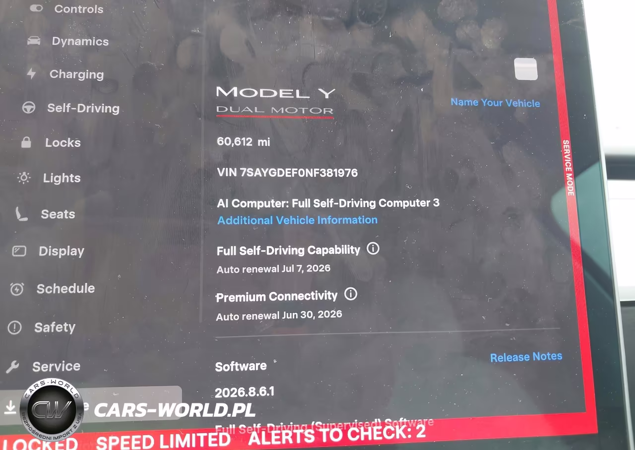 2022 Tesla Model Y Performance Dual Motor All-Wheel Drive VIN:7SAYGDEF0NF381976 - 7