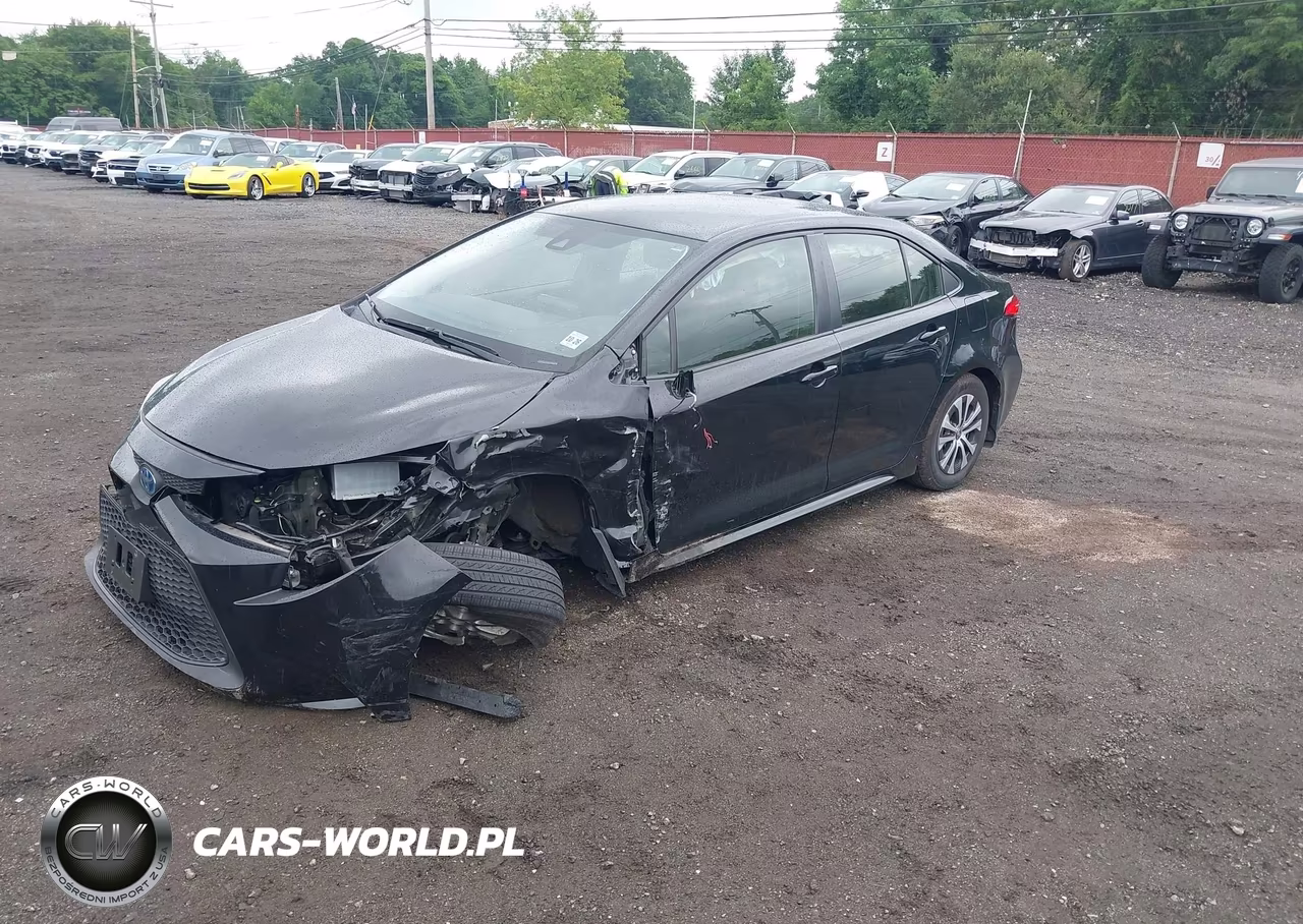 2022 Toyota Corolla Hybrid Le VIN:JTDEAMDE5NJ042780 - 2