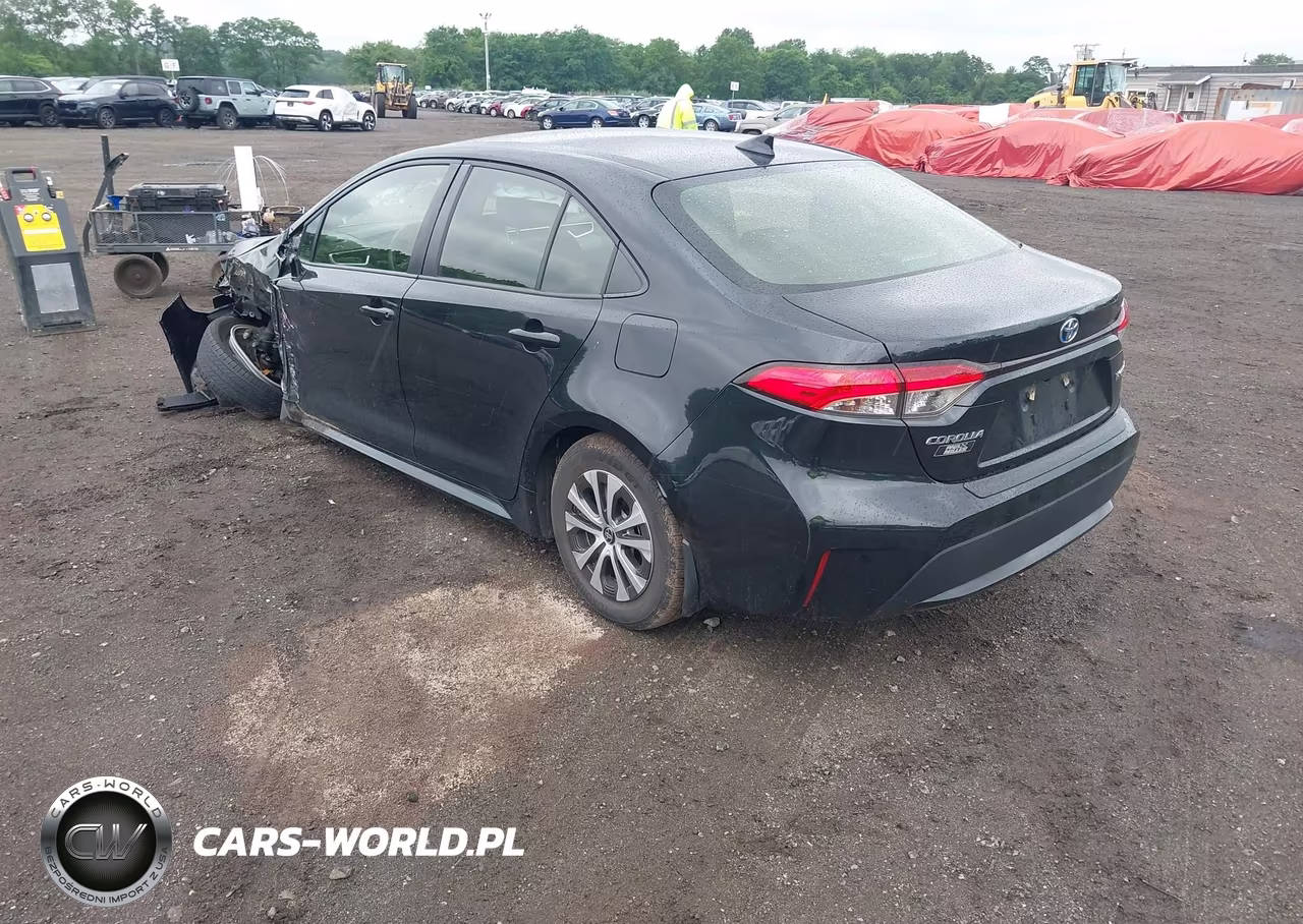 2022 Toyota Corolla Hybrid Le VIN:JTDEAMDE5NJ042780 - 3