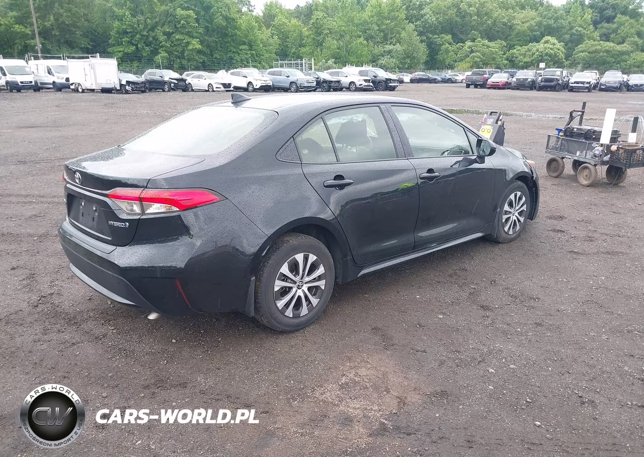 2022 Toyota Corolla Hybrid Le VIN:JTDEAMDE5NJ042780 - 4