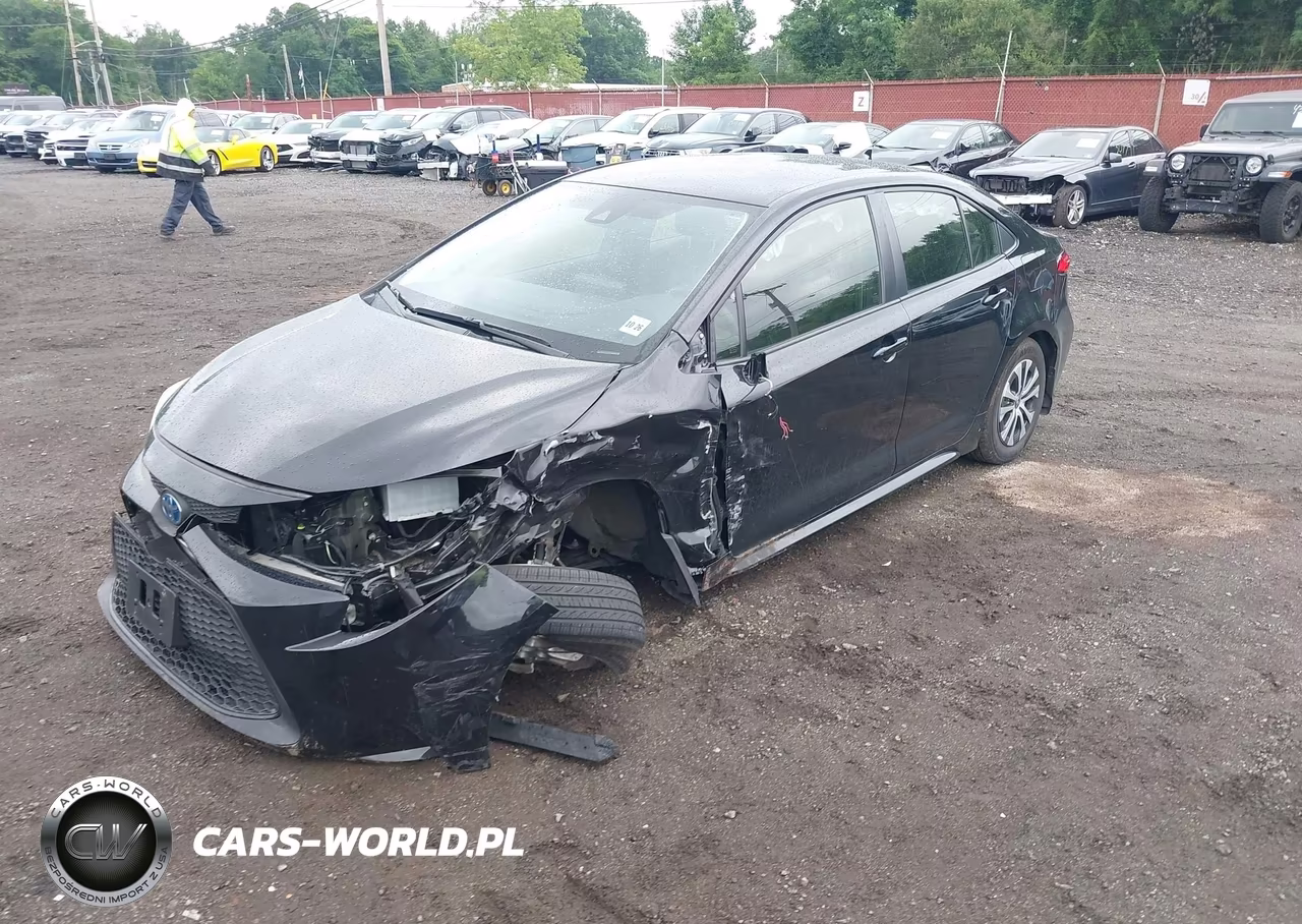 2022 Toyota Corolla Hybrid Le VIN:JTDEAMDE5NJ042780 - 6