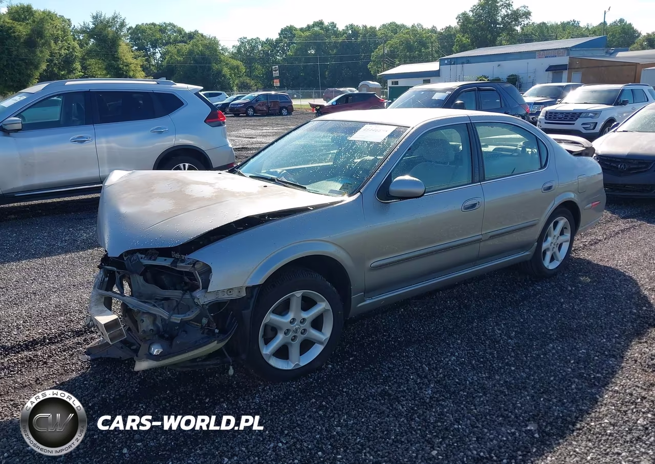 2002 Nissan Maxima Se VIN:JN1DA31D42T417854 - 2