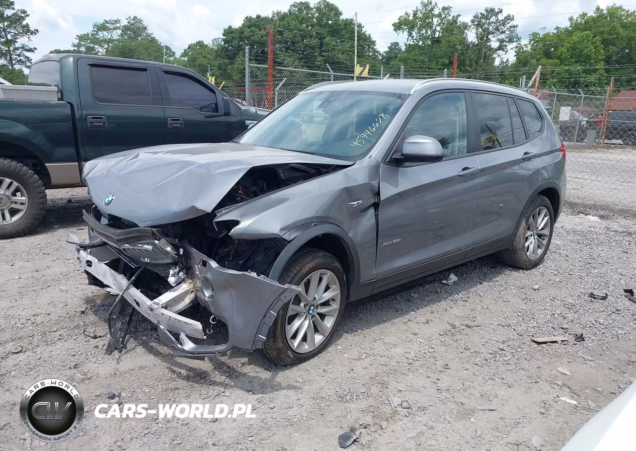 2016 BMW X3 xDrive28I VIN:5UXWX9C52G0D82786 - 2