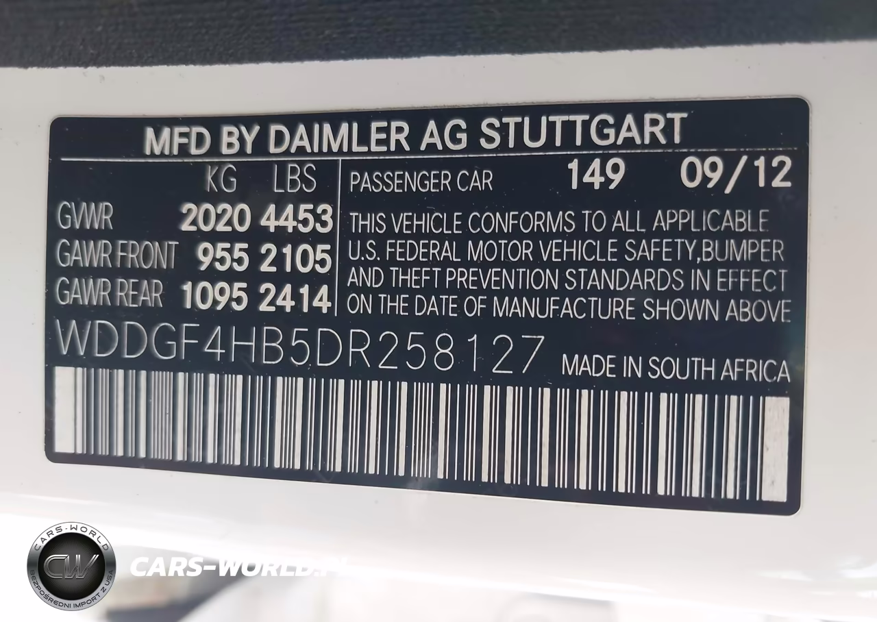 2013 Mercedes-Benz C 250 Sport VIN:WDDGF4HB5DR258127 - 9