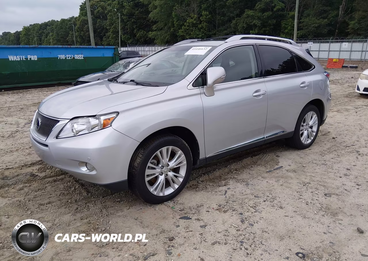 2010 Lexus Rx 450H VIN:JTJBC1BA1A2028307 - 2