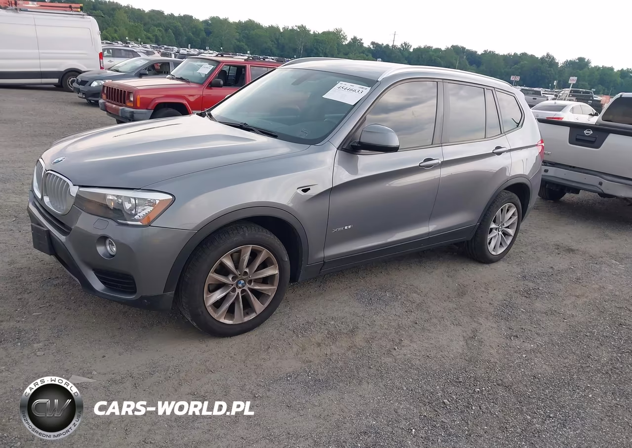 2015 BMW X3 xDrive28I VIN:5UXWX9C5XF0D47010 - 2