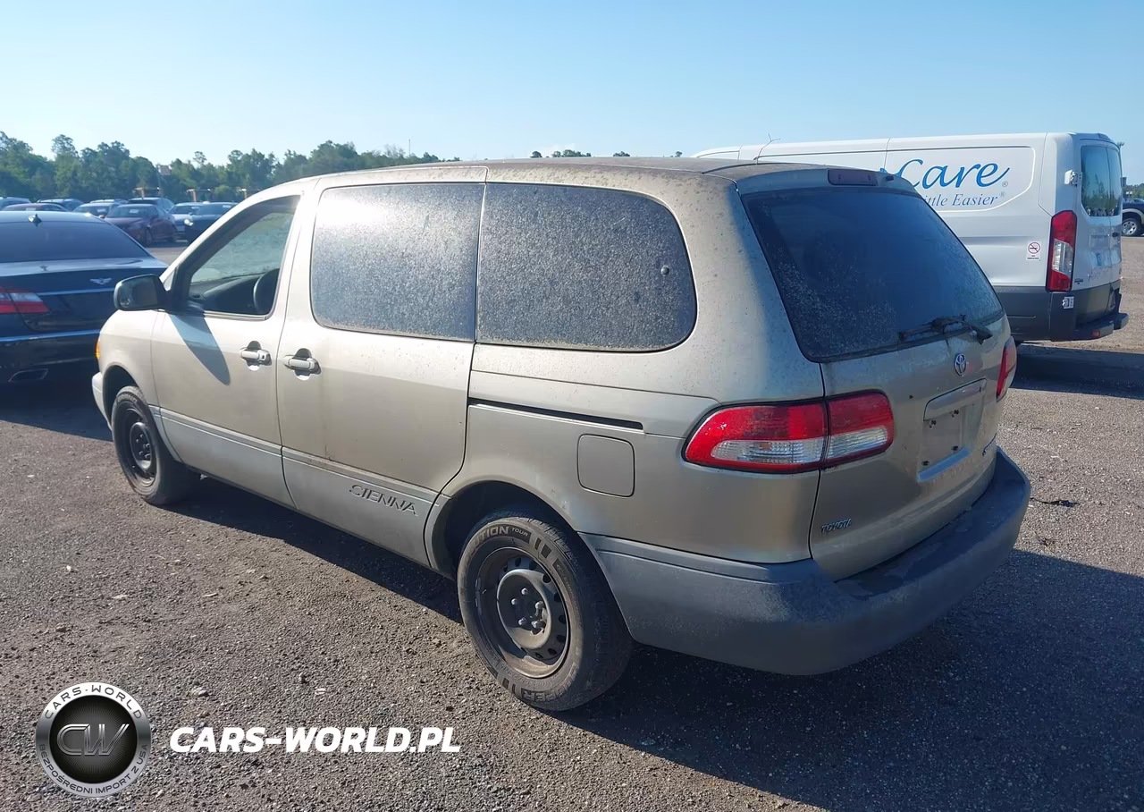 2001 Toyota Sienna Ce VIN:4T3ZF19C01U380172 - 3