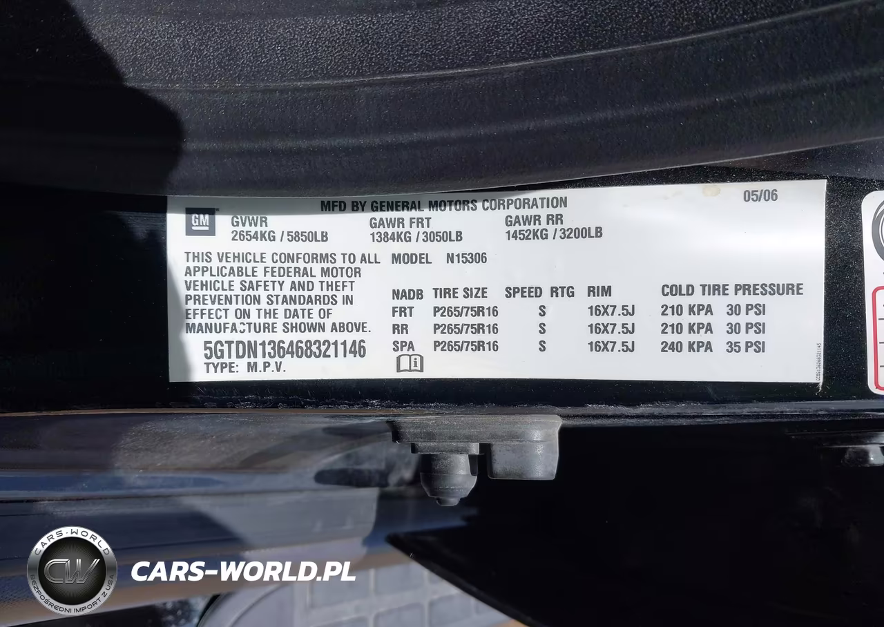 2006 Hummer H3 Suv VIN:5GTDN136468321146 - 9