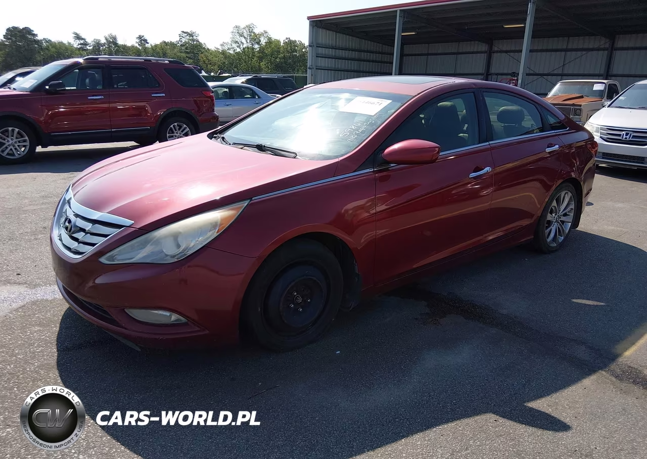 2013 Hyundai Sonata Se VIN:5NPEC4AC5DH598611 - 2