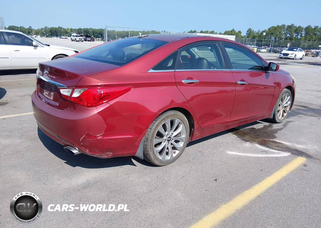 2013 Hyundai Sonata Se VIN:5NPEC4AC5DH598611 - 4