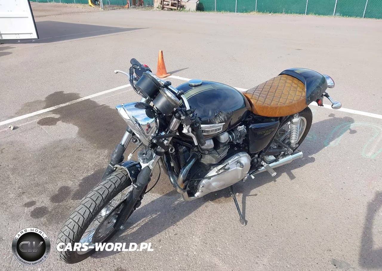 2014 Triumph Motorcycle Thruxton VIN:SMT920K1XET641414 - 2
