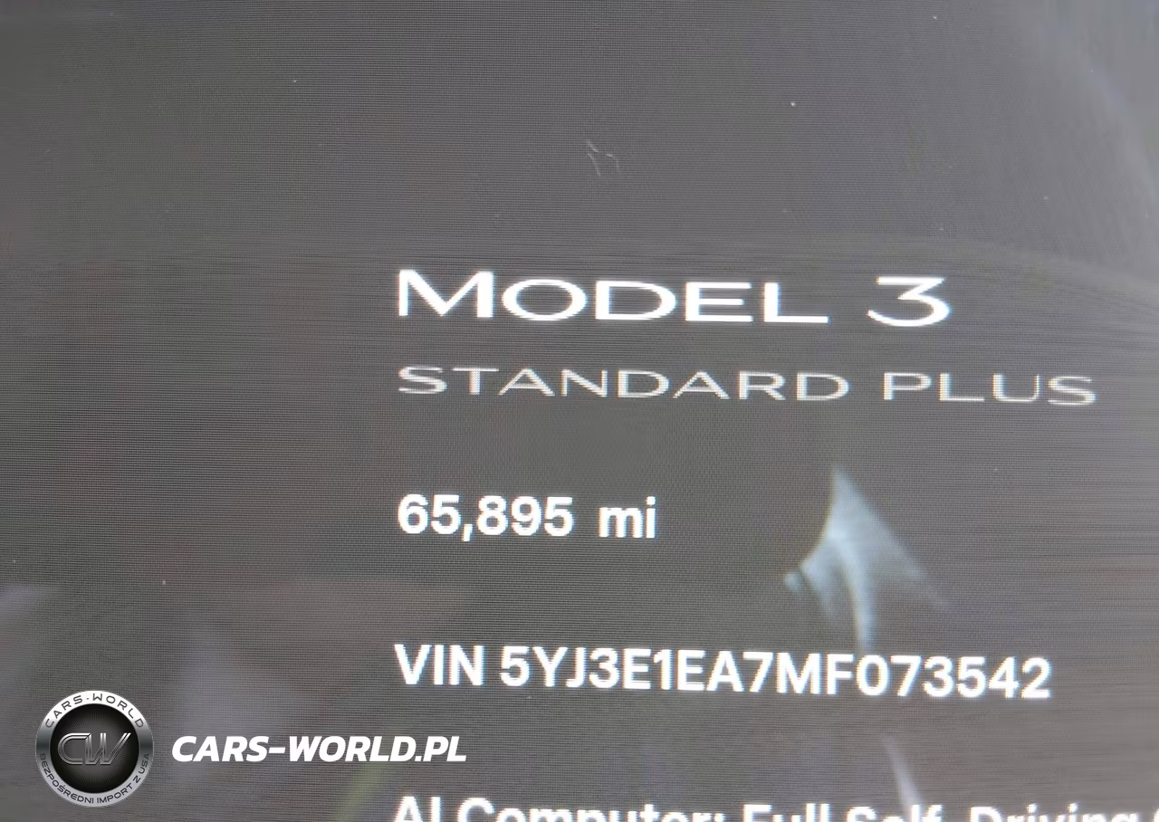 2021 Tesla Model 3 Standard Range Plus Rear-Wheel Drive VIN:5YJ3E1EA7MF073542 - 15