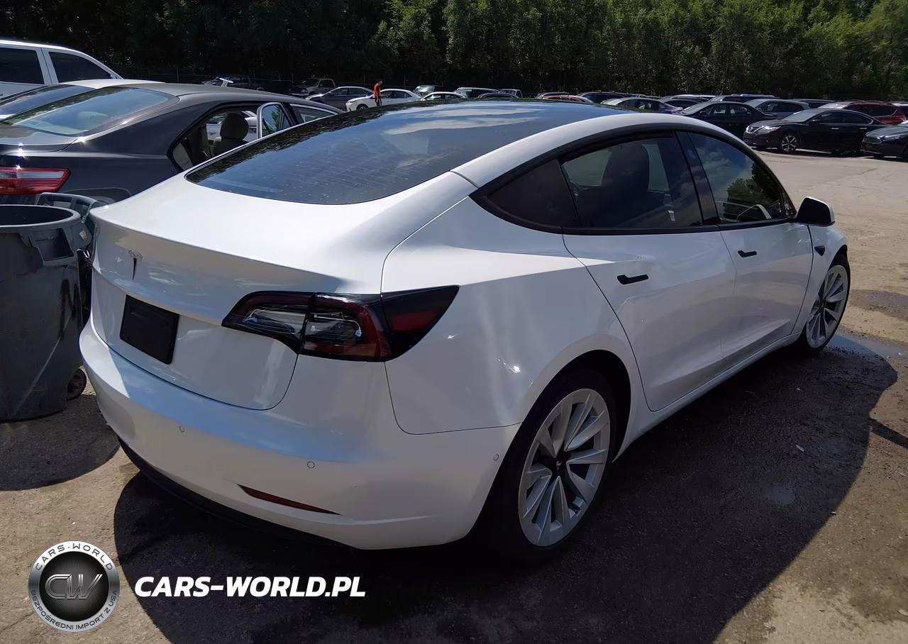 2021 Tesla Model 3 Standard Range Plus Rear-Wheel Drive VIN:5YJ3E1EA7MF073542 - 4