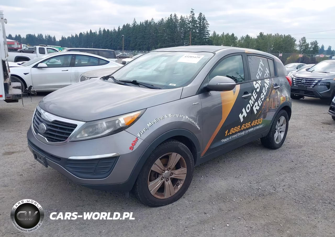 2013 Kia Sportage Lx VIN:KNDPBCA24D7400196 - 2