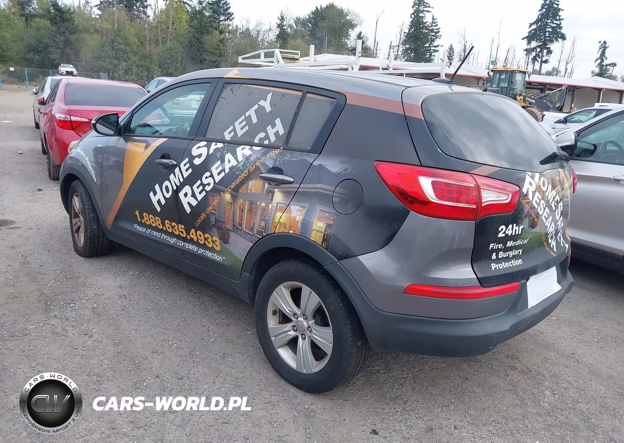 2013 Kia Sportage Lx VIN:KNDPBCA24D7400196 - 3