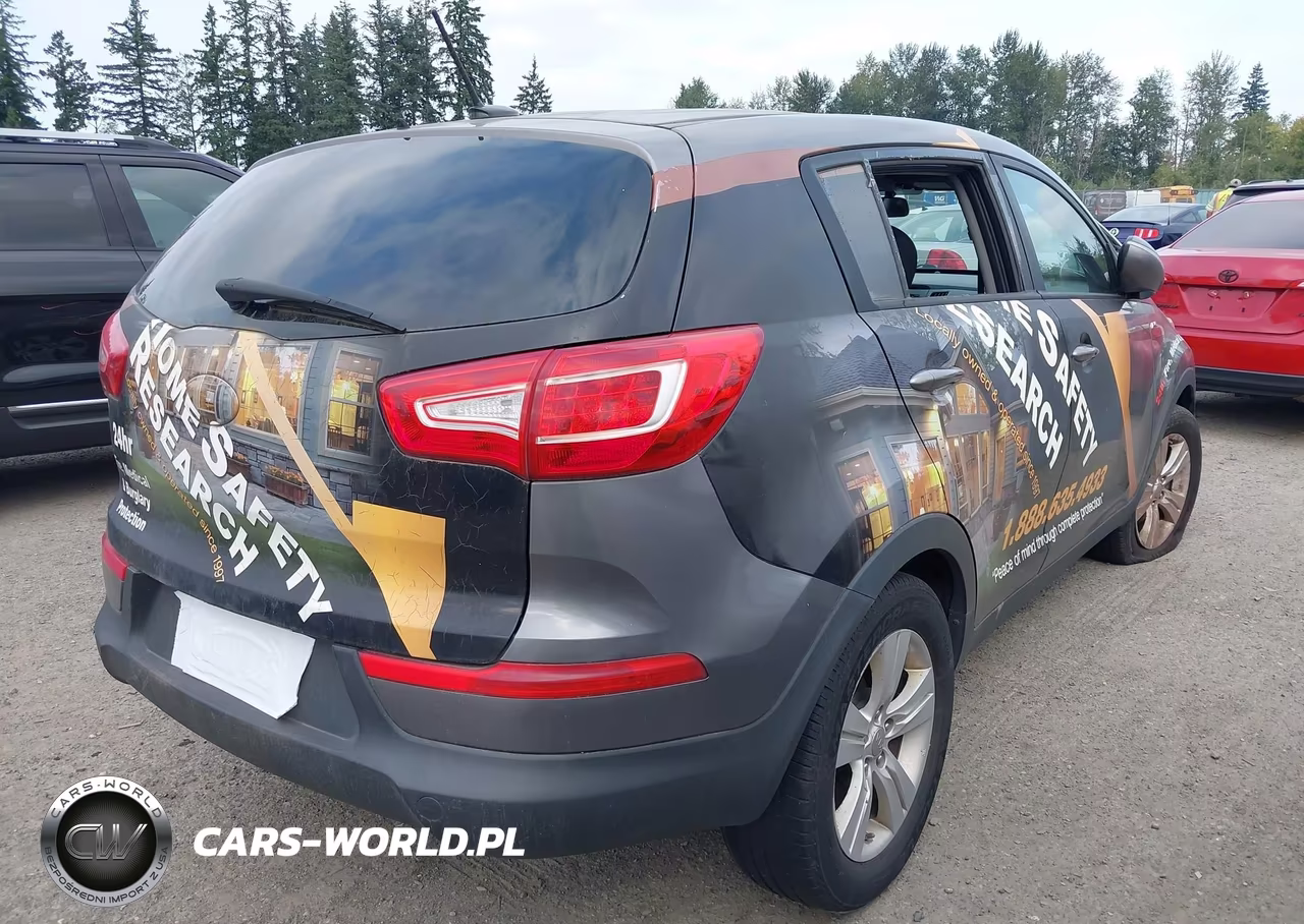 2013 Kia Sportage Lx VIN:KNDPBCA24D7400196 - 4