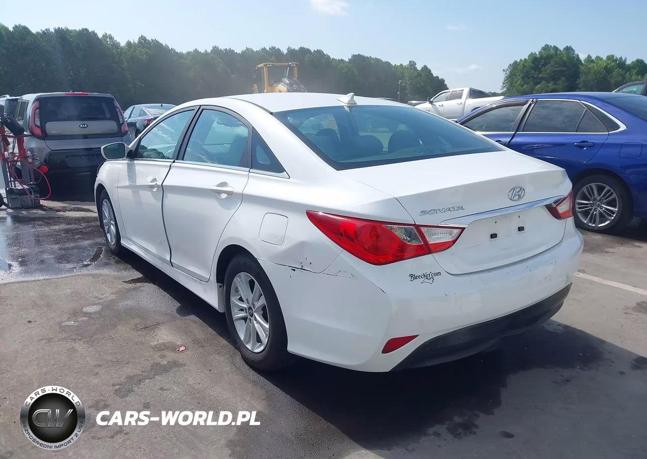 2014 Hyundai Sonata Gls VIN:5NPEB4AC9EH886717 - 3