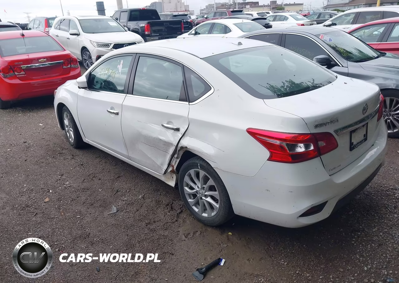 2019 Nissan Sentra Sv VIN:3N1AB7AP5KY333468 - 3