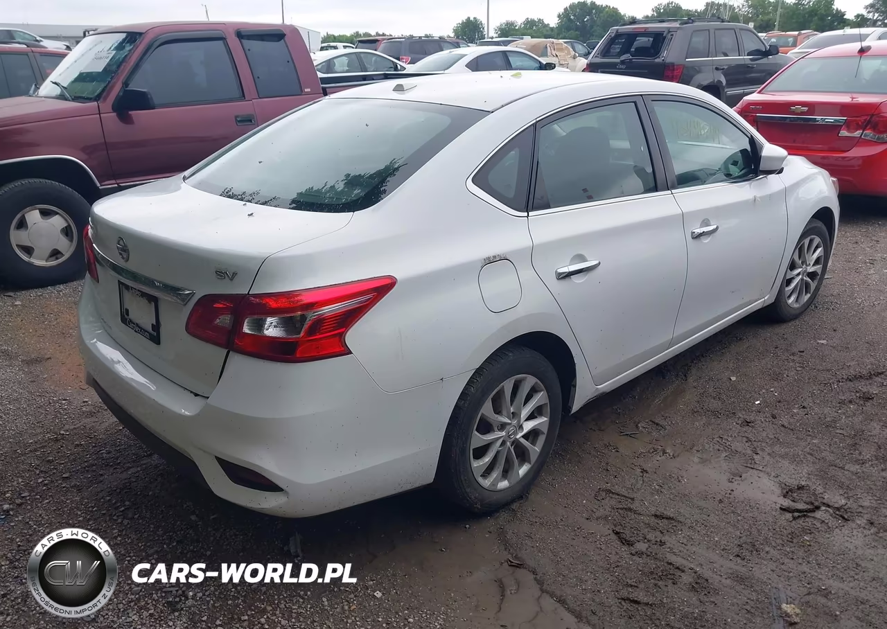 2019 Nissan Sentra Sv VIN:3N1AB7AP5KY333468 - 4