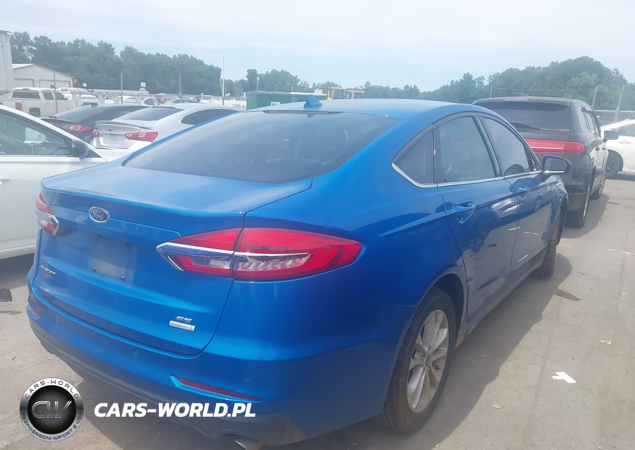 2020 Ford Fusion Se VIN:3FA6P0HD3LR256284 - 4