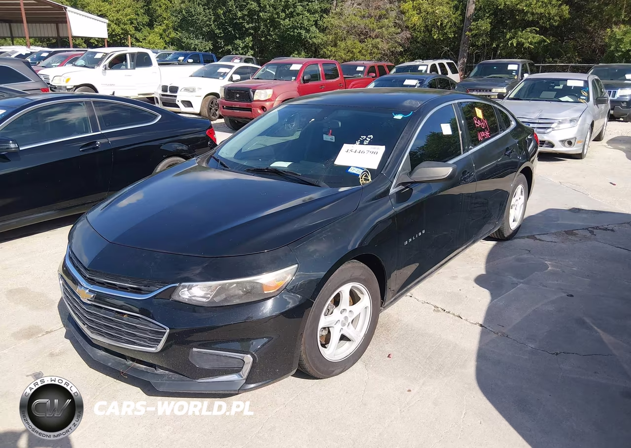 2016 Chevrolet Malibu Ls VIN:1G1ZB5ST0GF204285 - 2
