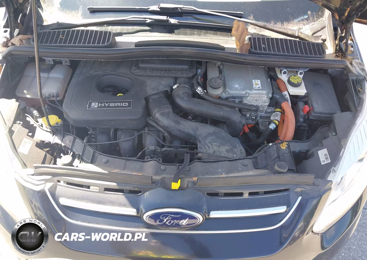 2017 Ford C-Max Hybrid Se VIN:1FADP5AU6HL107274 - 10